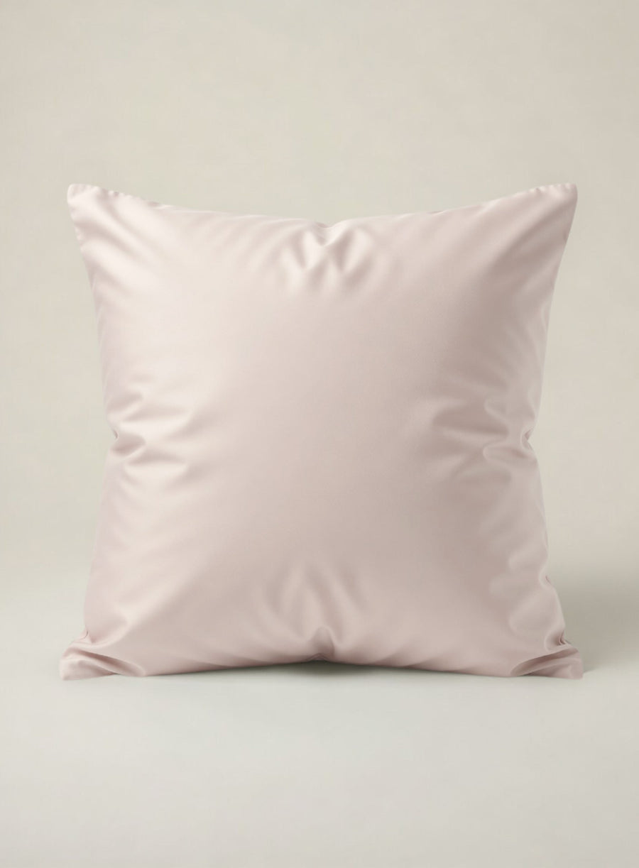 product photo of a Blush organic House of March Euro Pillowcase