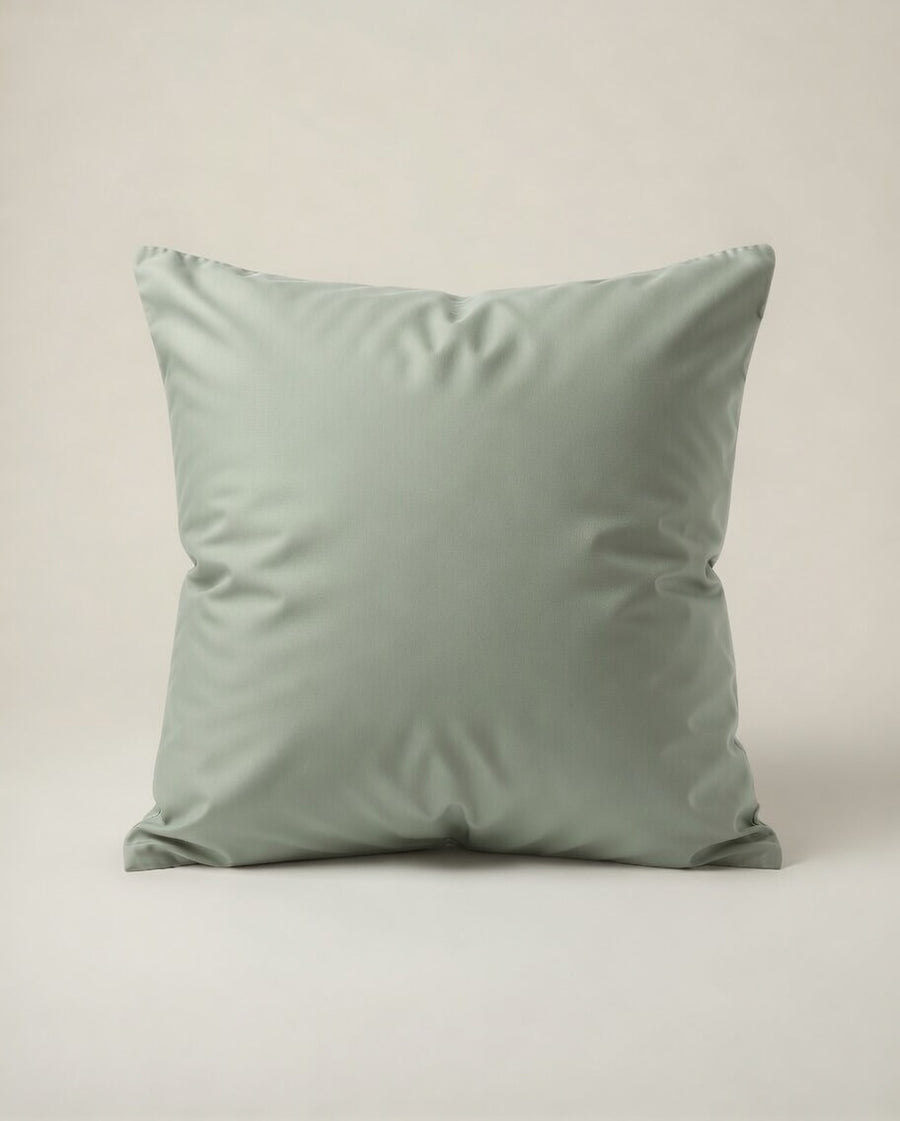 product photo of a sage organic House of March Euro Pillowcase