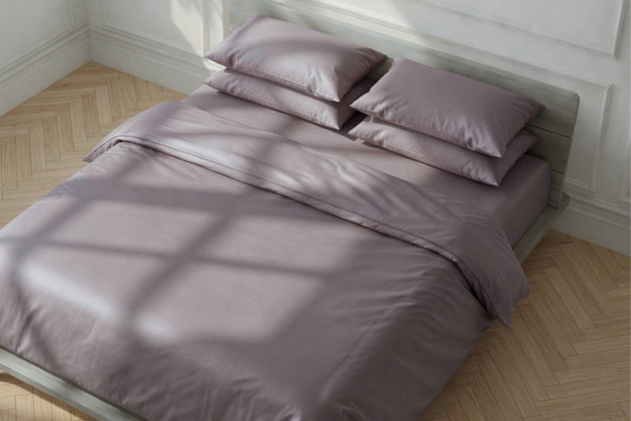 Plum Duvet Cover | Organic Cotton