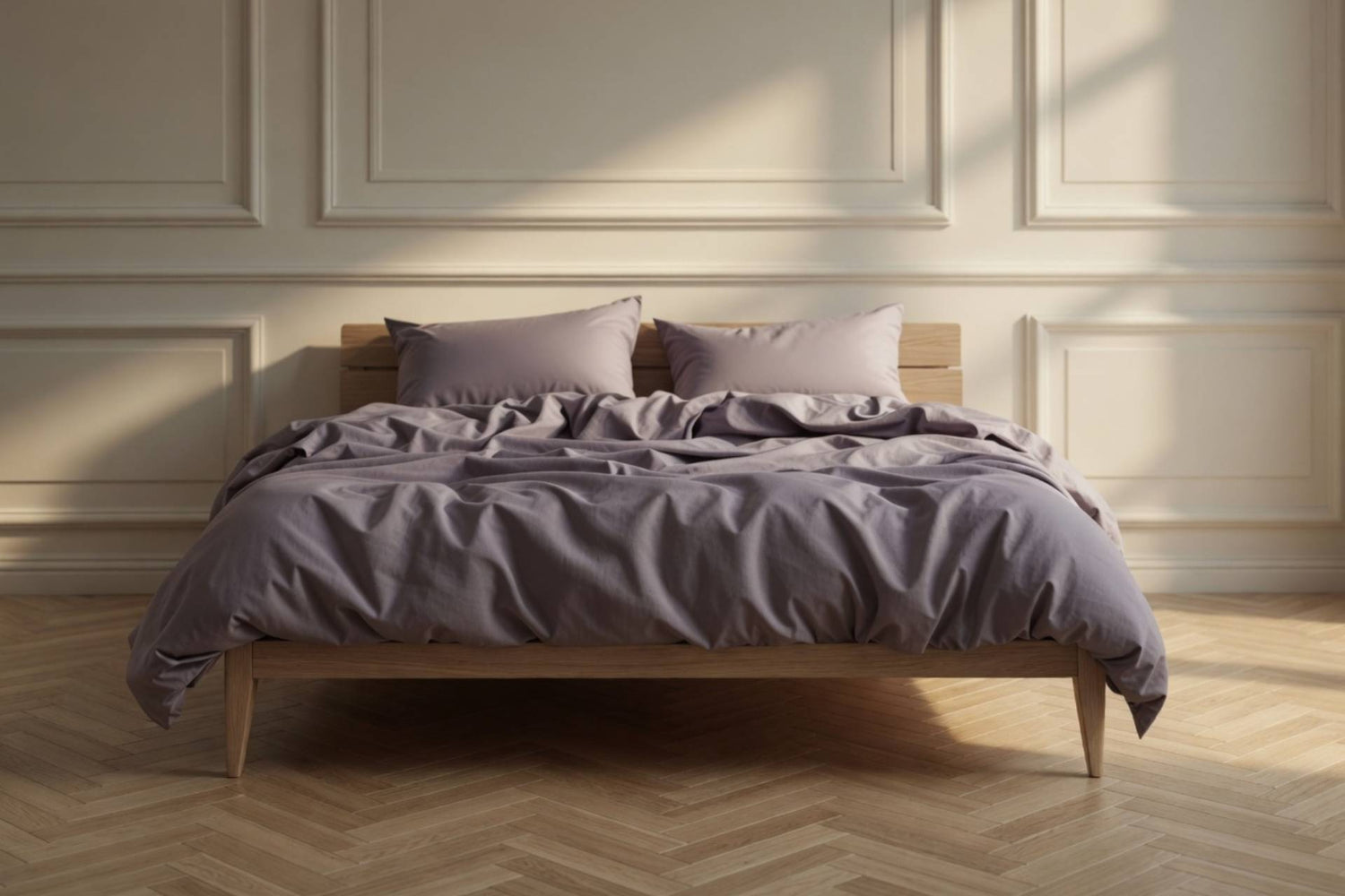 Plum Duvet Cover + Pillowcases | Organic Cotton