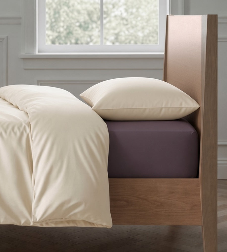 Clotted Cream & Plum Bed Set