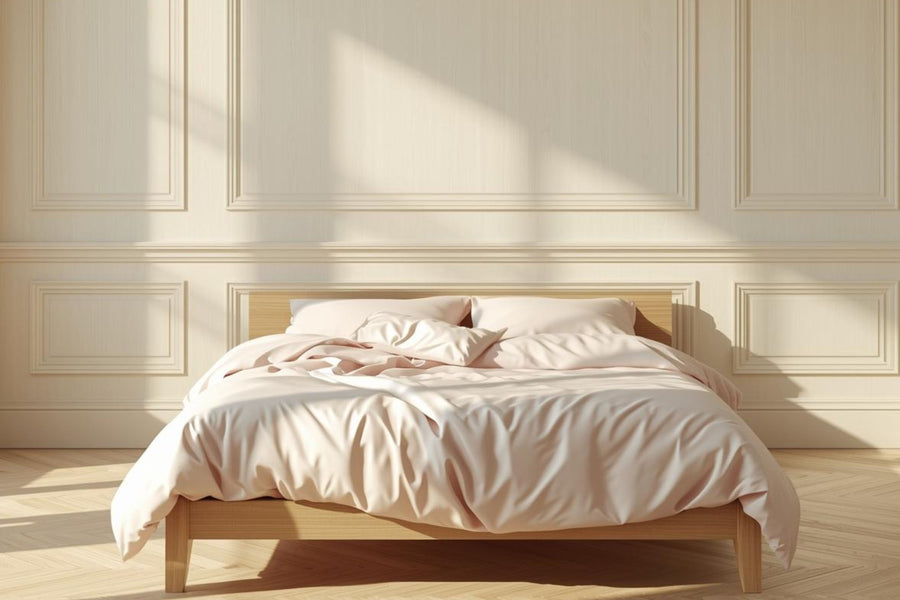 PRE ORDER - Lighest Clay - Duvet Cover + Pillowcases | 100% Organic Certified Cotton