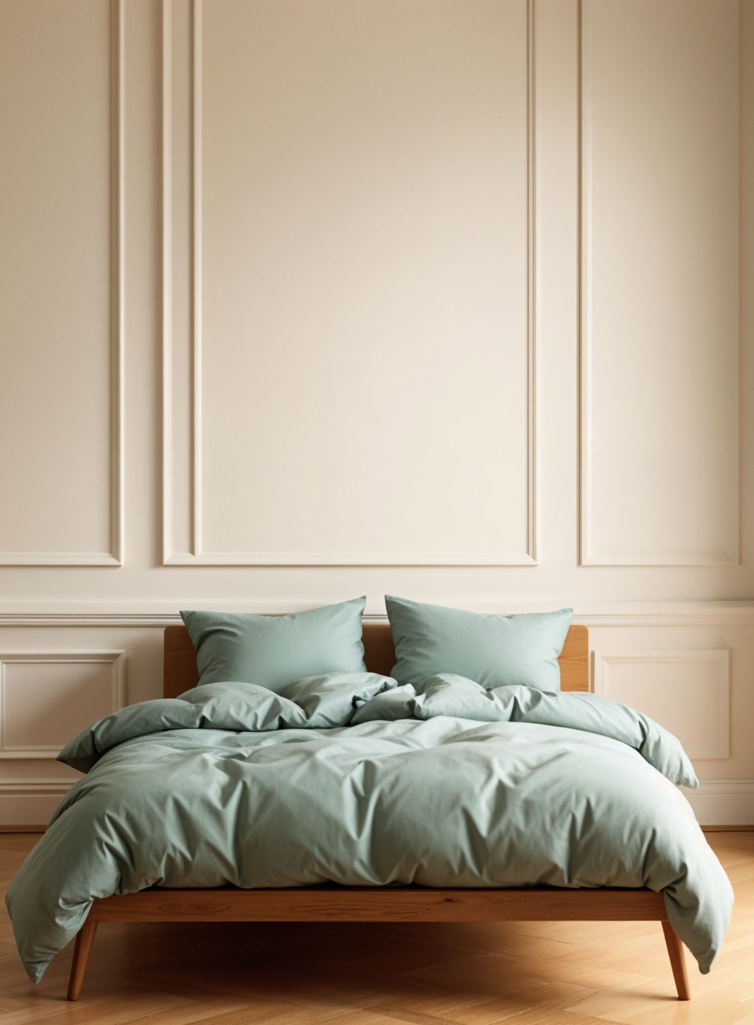 Sage House of March Signature Range luxury duvet cover and pillowcases