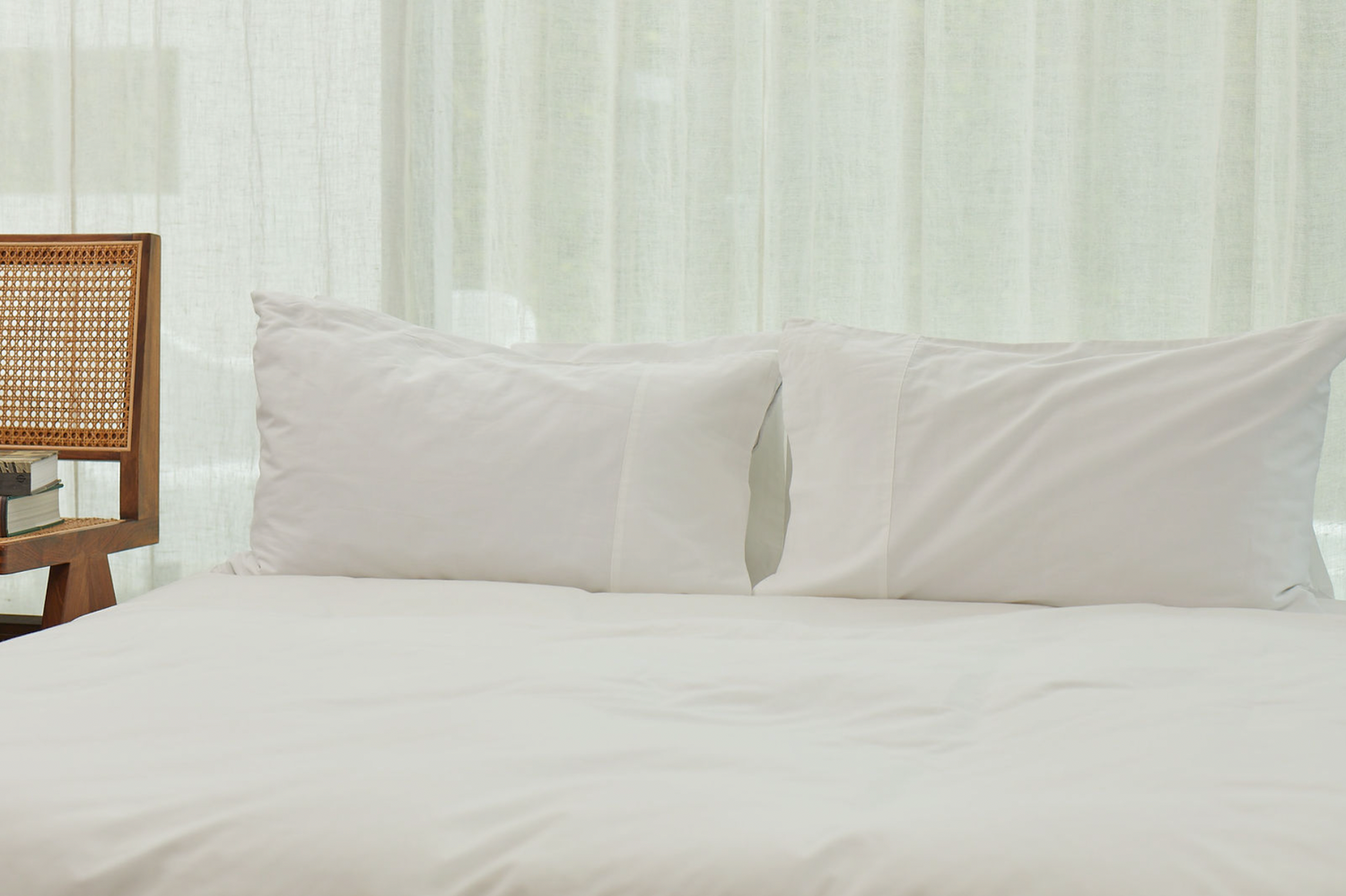 Hemmed Pillowcase Pair - Signature Range White