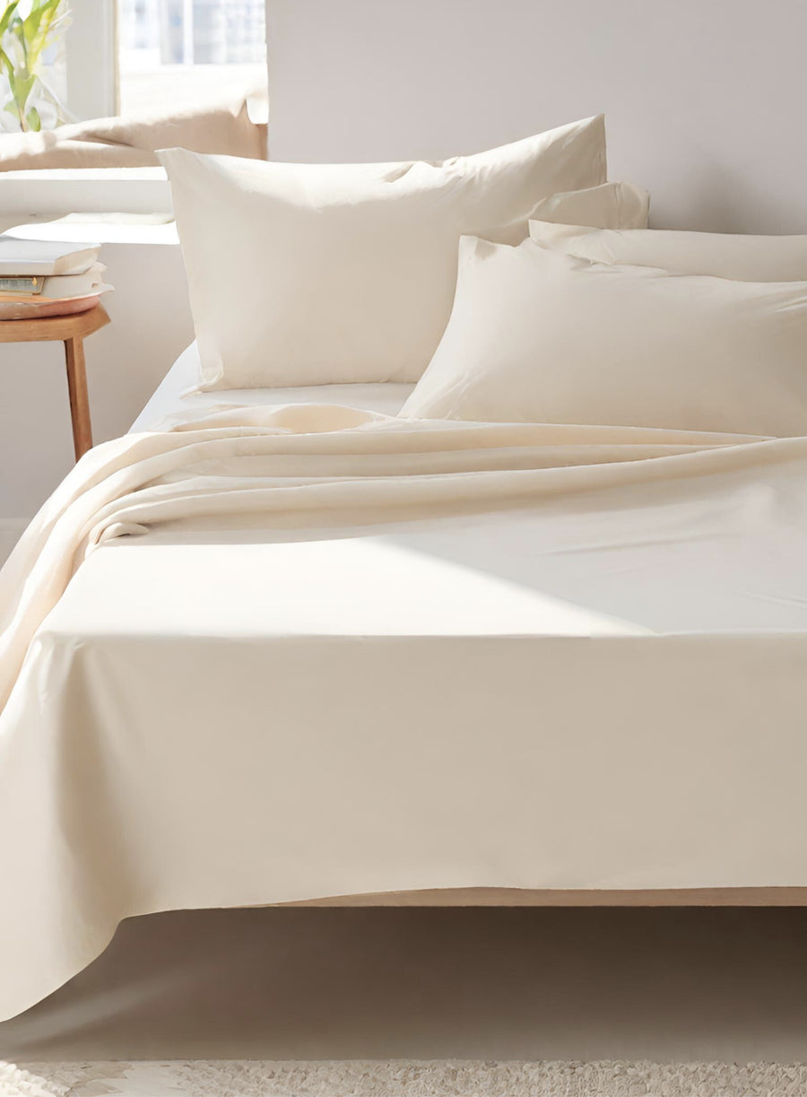 Winter White - Fitted Sheet | 100% Organic Certified Cotton
