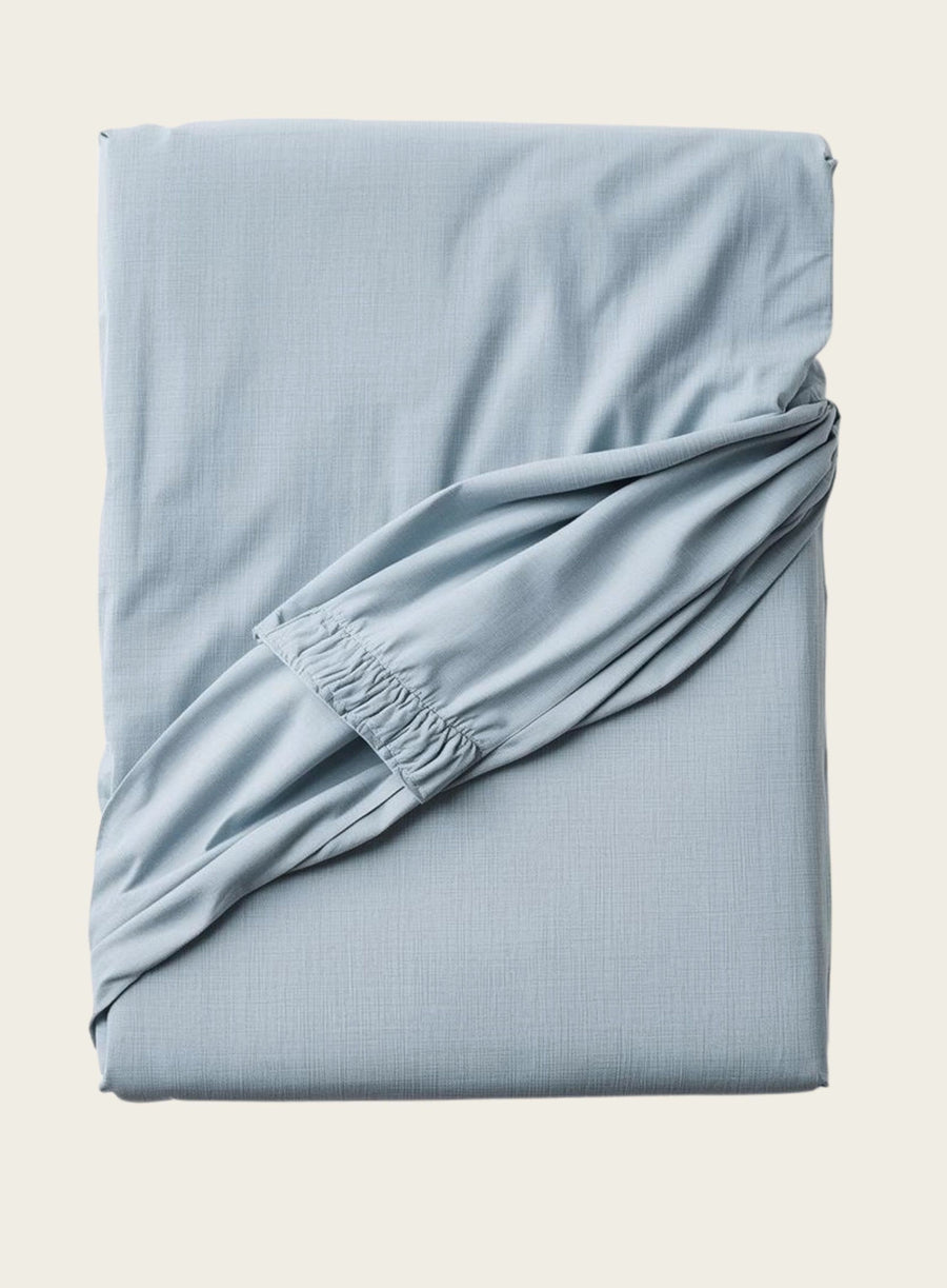 Faded Denim - Fitted Sheet | 100% Organic Certified Cotton (25% off)