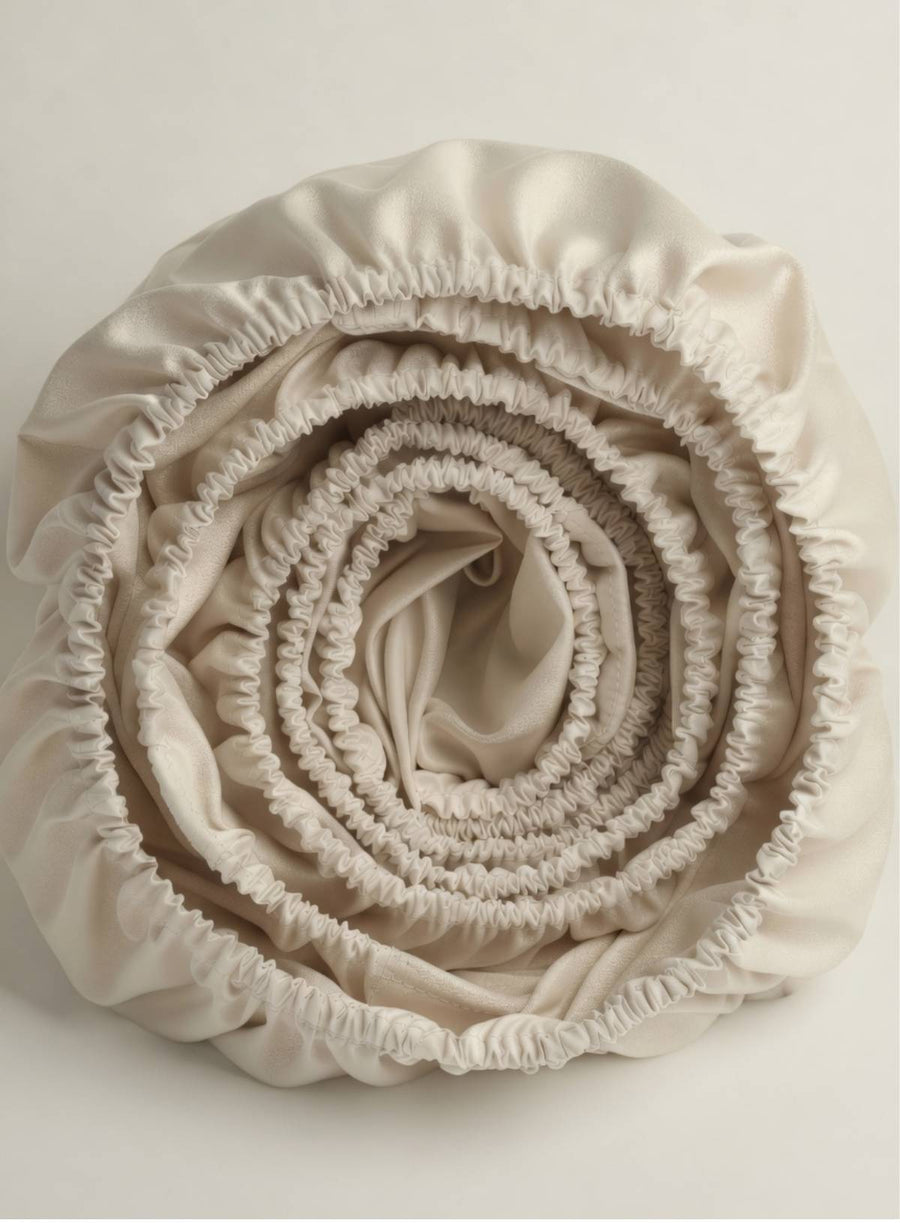 Winter White - Fitted Sheet | Organic Cotton