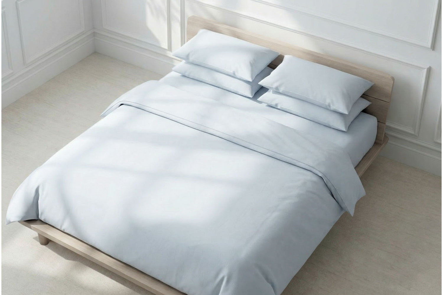 New! Hydrangea - Flat Sheet | 100% Organic Certified Cotton