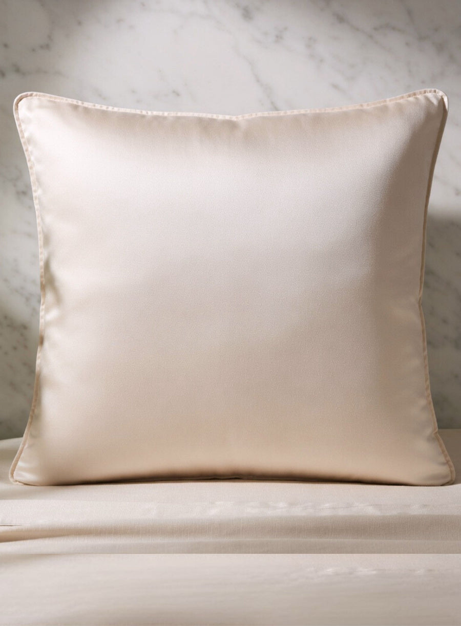 New! Pair Euro Pillowcases - Lightest Clay | 100% Organic Certified Cotton