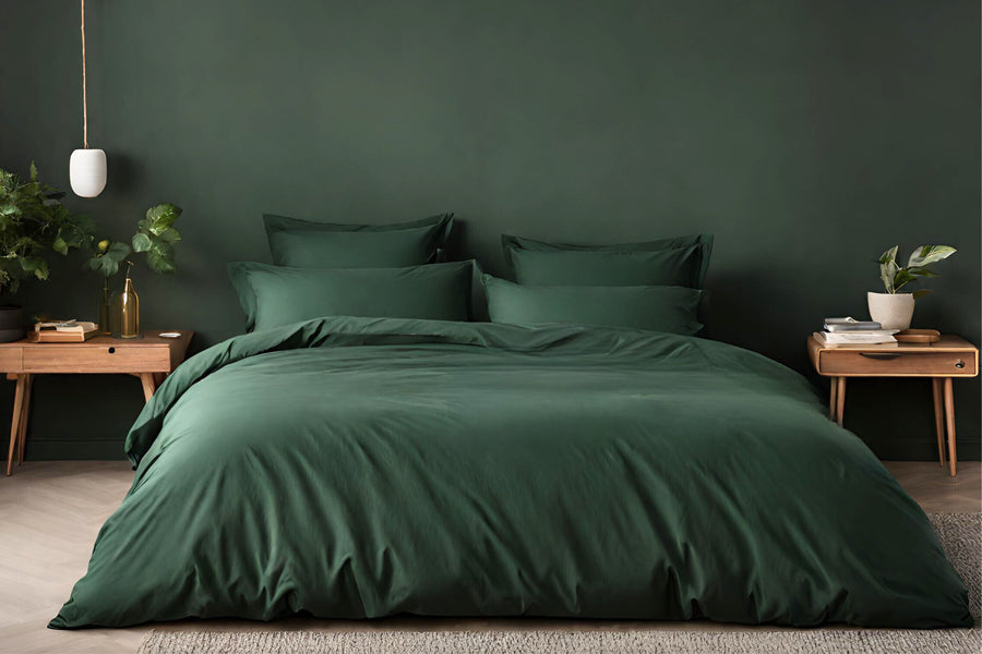 Moss - Duvet cover + Pillowcases | 100% Organic Certified Cotton