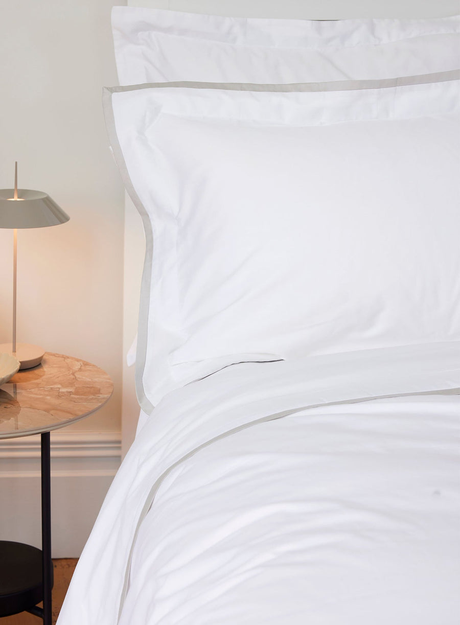 Pebble Edged - Duvet Cover + Pillowcases | 100% Organic Certified Cotton