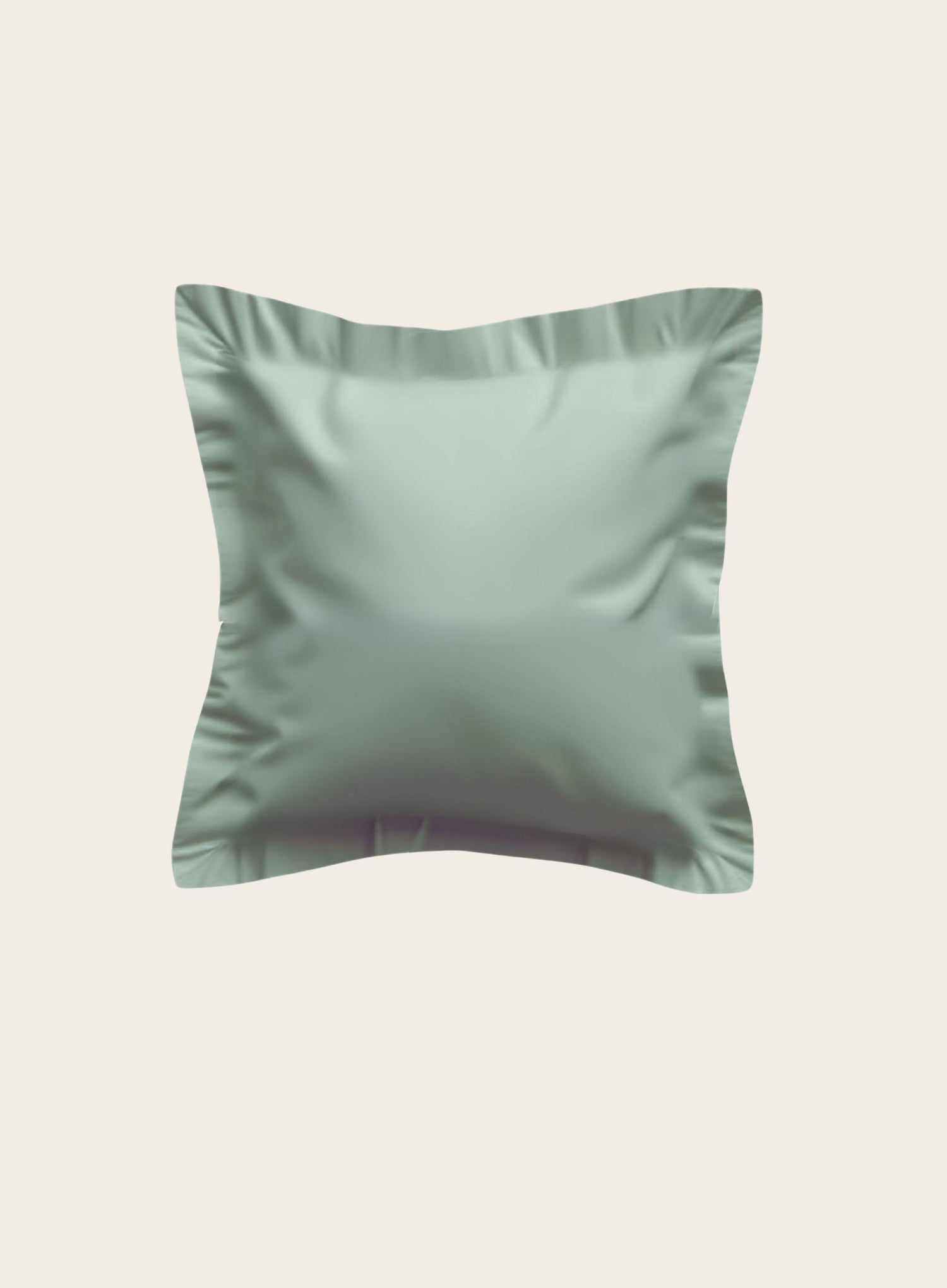 sage organic luxury euro pillowcase by House of Match