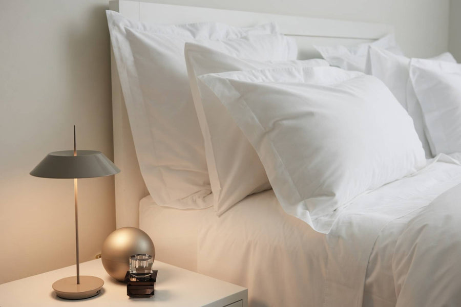 White Signature Range - Sheet & Pillowcase Set | Organic Cotton