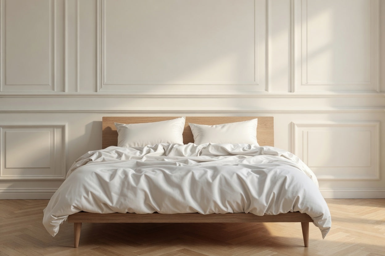White Signature Range - Duvet Cover | Organic Cotton