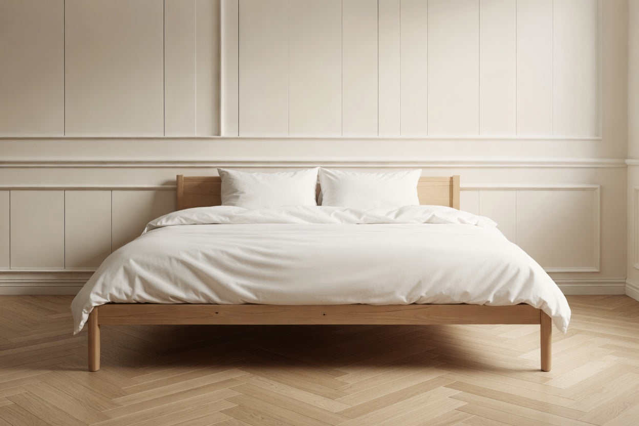 White Percale - Duvet Cover | Organic Cotton