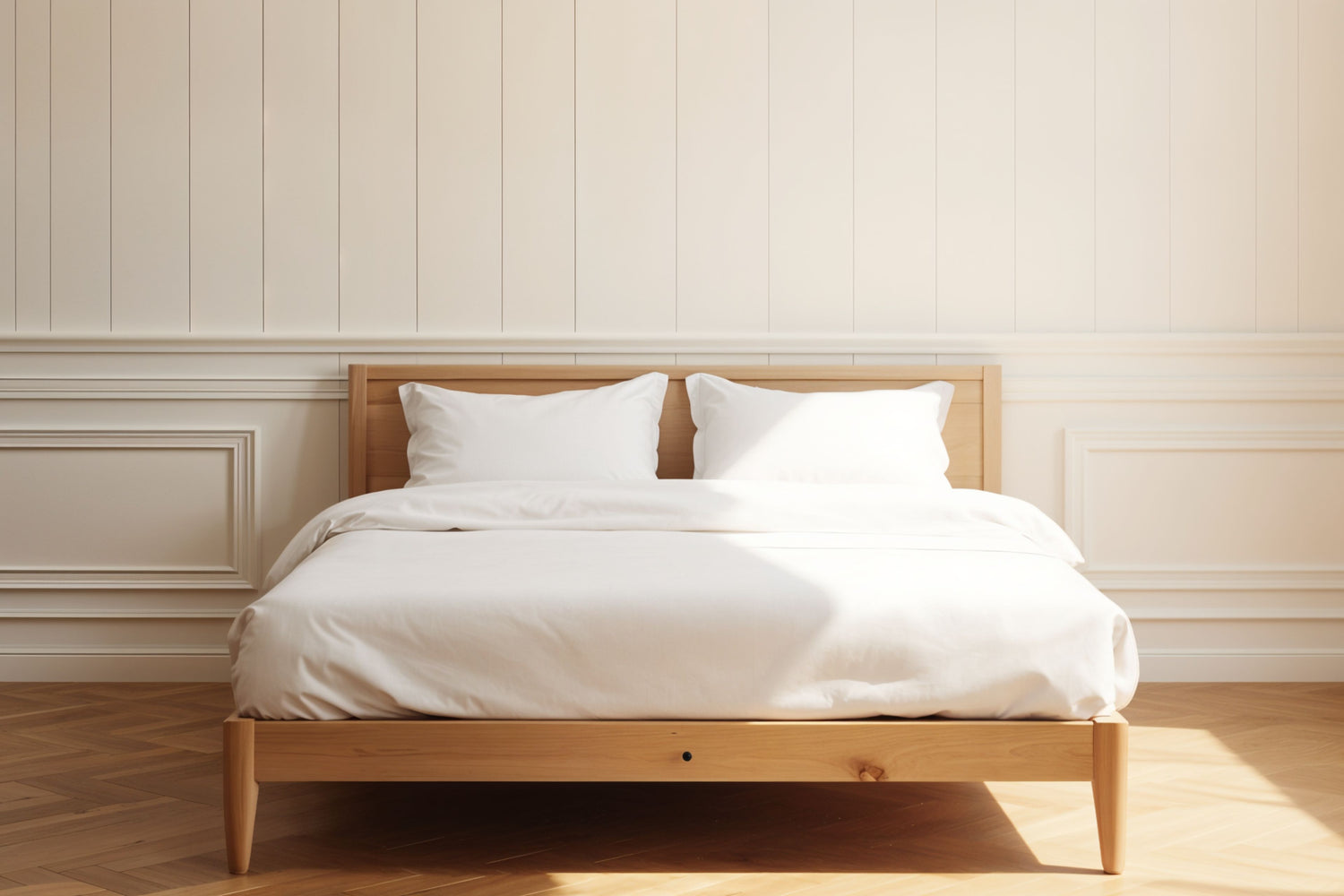 White Percale - Duvet Cover + Pillowcases | 100% Organic Certified Cotton