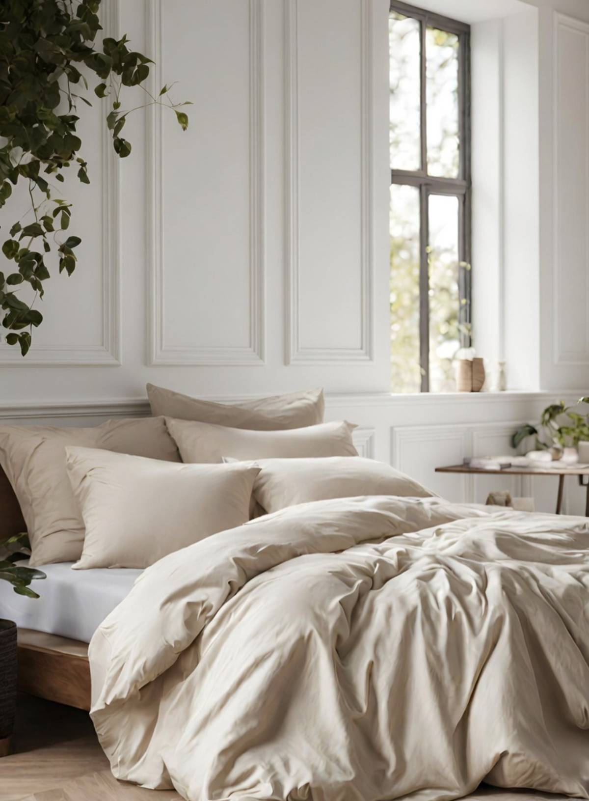 Winter White Duvet Cover | Organic Cotton