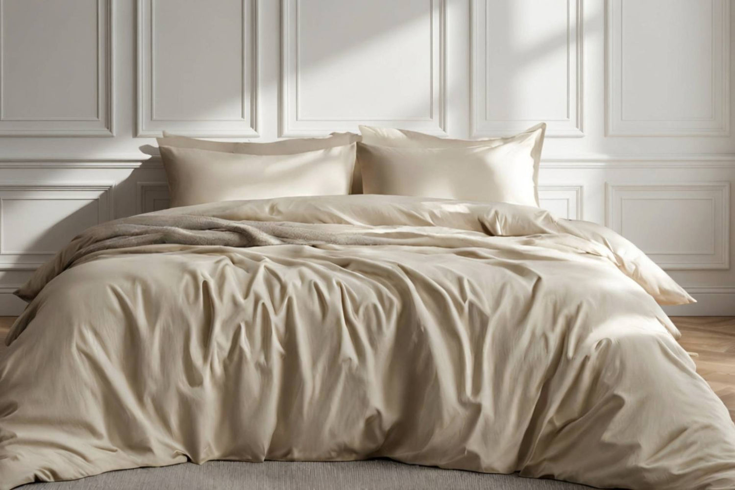 Winter White Duvet Cover | Organic Cotton
