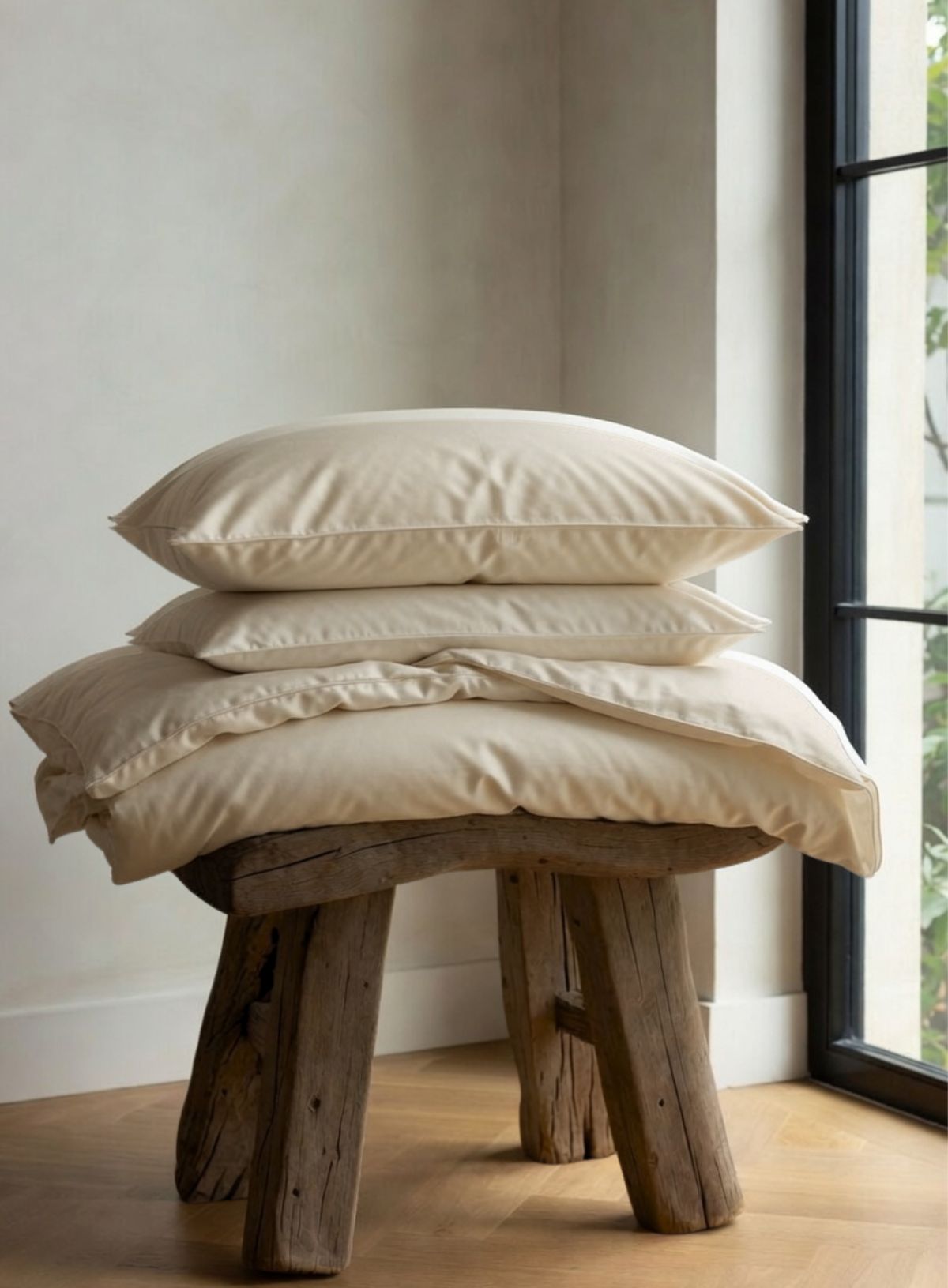 Winter White - Flat Sheet | Organic Cotton (40% off June Sale)