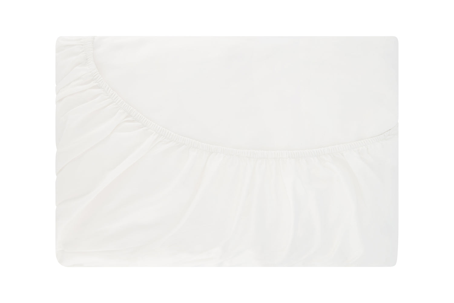 Fitted Sheet - White Percale