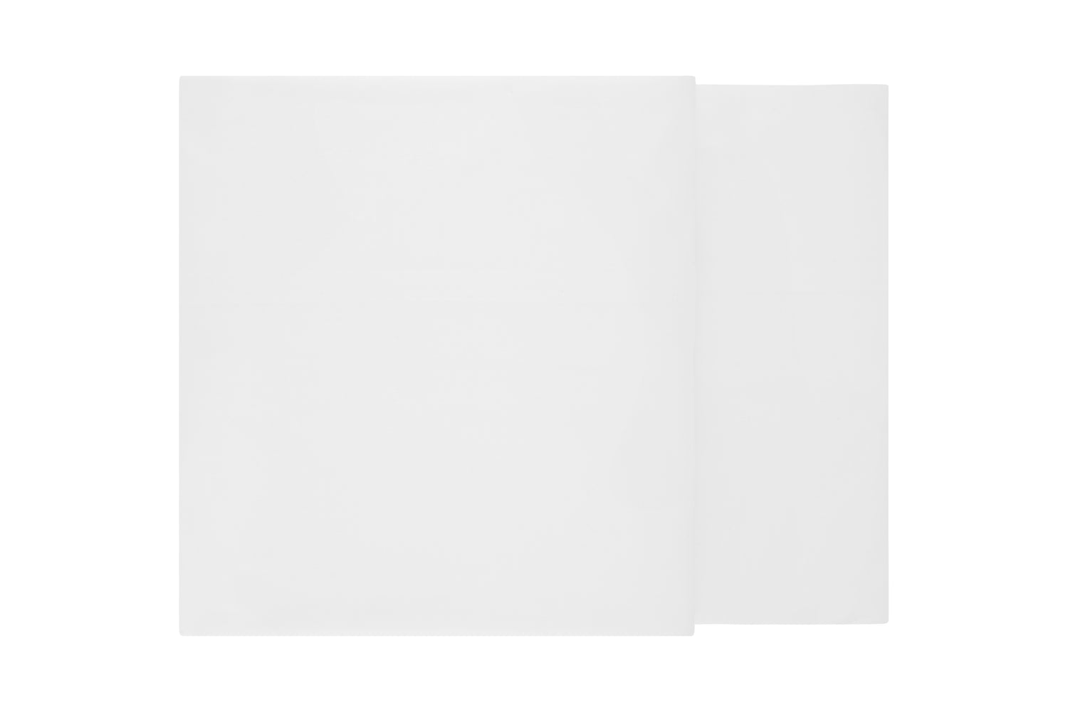 White Signature Range - Flat Sheet | 100% Organic Certified Cotton